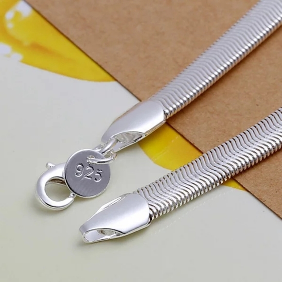 Gold Bracelet 5MM Snake Chain Necklace - Picture 2 of 4